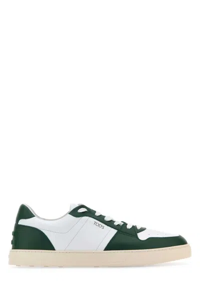 Tod's Two-tone Leather Sneakers