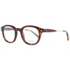 Tod's Brown Unisex Optical Frames In Brown