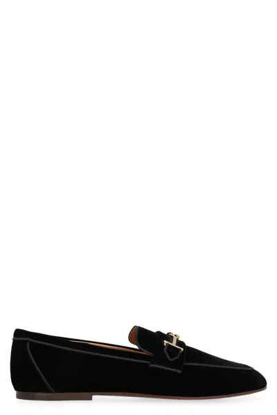 Tod's Velvet Loafers
