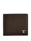 Tod's Wallet In Leather In Brown