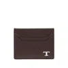 Tod's T Timeless-logo Card Holder