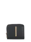 Tod's Logo Embossed Bifold Wallet In Black