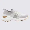 Tod's Womens White Sport Run 54c Calzino Logo-embellished Mesh Low-top Trainers