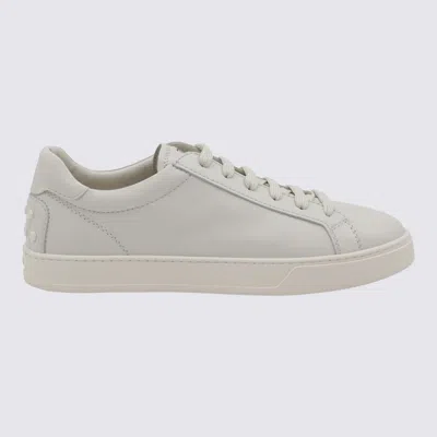 Tod's White Leather Sneakers