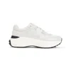 Tod's Low Top Leather Sneakers With Contrast Sole In White