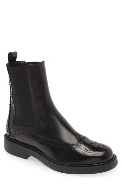 TOD'S TOD'S WINGTIP CHELSEA BOOT