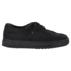 Tod's Wingtip Lace-up Sneakers In Black Suede In Black