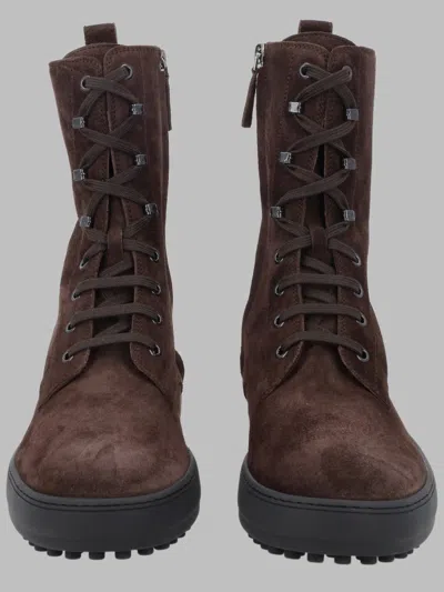 Tod's Winter Gommino Boot In Brown