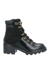 Tod's Woman Ankle Boots Black Size 6 Leather In Black