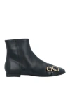 Tod's Woman Ankle Boots Black Size 5 Soft Leather