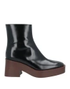 Tod's Platform 80mm Ankle Boots In Black
