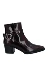 Tod's Ankle Boots In Red