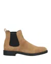 Tod's Ankle Boots In Beige