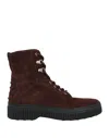Tod's Ankle Boots In Brown