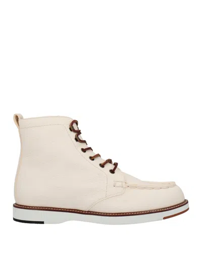 Tod's Ankle Boots In White