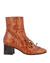 Tod's Ankle Boots In Brown
