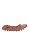 Tod's Gommino Ballerinas In Pink