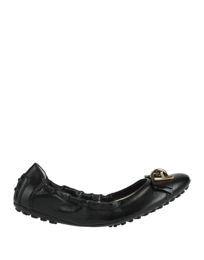 Tod's Ballet Flats In Black
