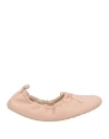 Tod's Woman Ballet Flats Light Pink Size 7.5 Leather