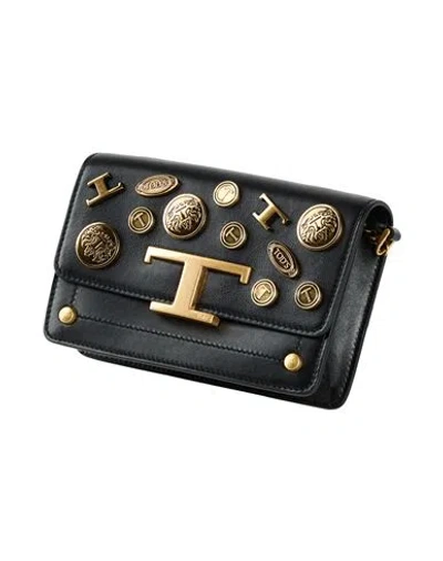 Tod's Woman Belt Bag Black Size - Leather
