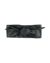 Tod's Woman Belt Black Size 39.5 Leather In Black