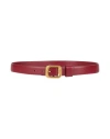 Tod's Belt In Leather In Red