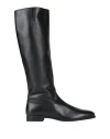 Tod's Woman Boot Black Size 5.5 Leather
