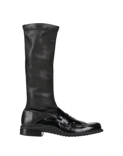 Tod's Woman Boot Black Size 9 Leather