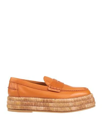 Tod's Woman Espadrilles Tan Size 7 Leather In Brown