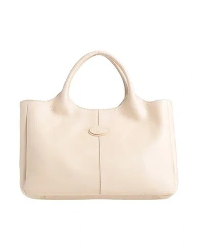 Tod's Woman Handbag Beige Size - Leather