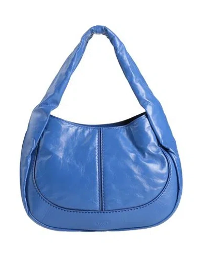 Tod's Woman Handbag Bright Blue Size - Leather