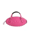 Tod's Woman Handbag Fuchsia Size - Soft Leather In Pink