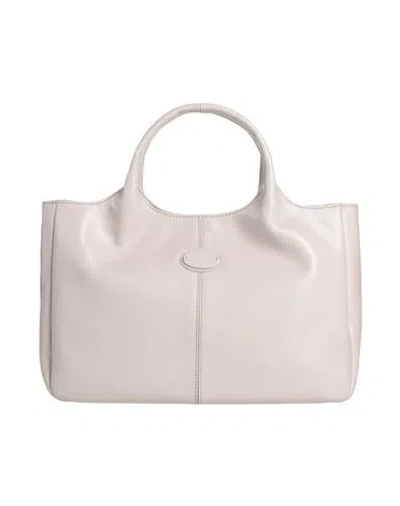 Tod's Woman Handbag Grey Size - Leather In Gray