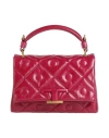 Tod's Woman Handbag Magenta Size - Calfskin In Magenta