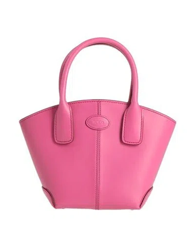 Tod's Woman Handbag Magenta Size - Leather