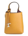 Tod's Woman Handbag Mustard Size - Calfskin In Yellow
