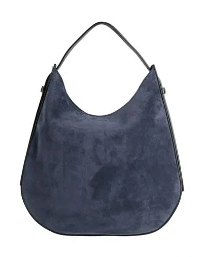 Tod's Woman Handbag Navy Blue Size - Leather