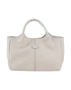 Tod's Woman Handbag Off White Size - Leather