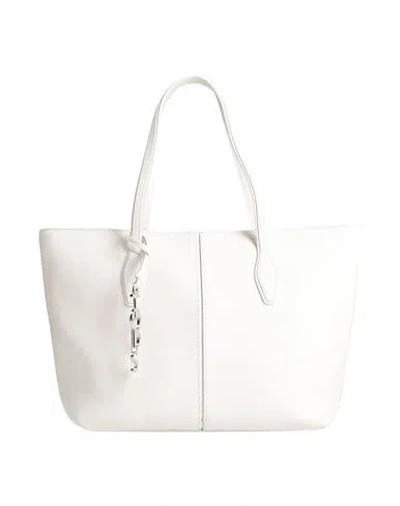 Tod's Woman Handbag Off White Size - Leather