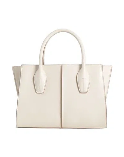 Tod's Woman Handbag Off White Size - Leather