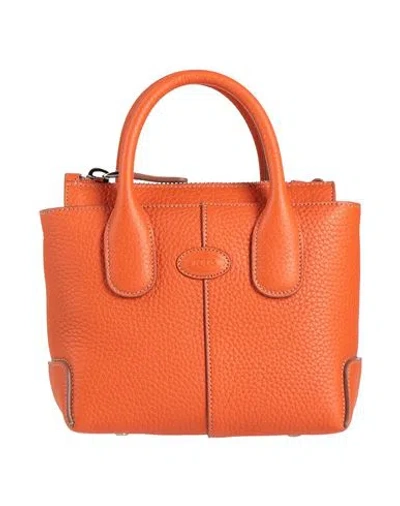 Tod's Woman Handbag Orange Size - Leather