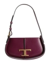 Tod's Woman Handbag Plum Size - Leather