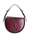 Tod's Woman Handbag Plum Size - Leather