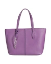 Tod's Woman Handbag Purple Size - Leather