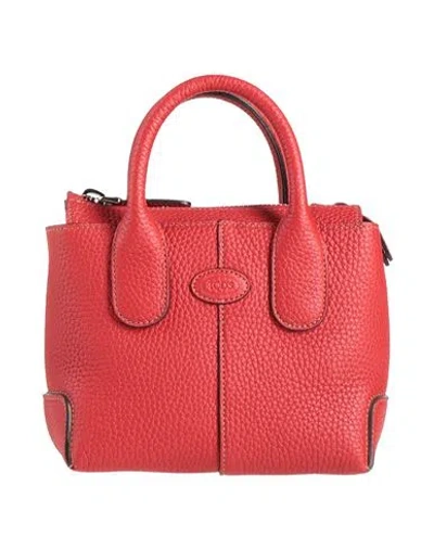 Tod's Woman Handbag Red Size - Leather