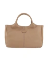 Tod's Woman Handbag Sand Size - Leather