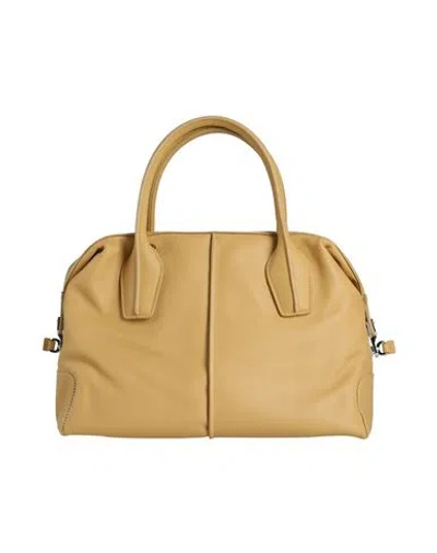 Tod's Woman Handbag Sand Size - Leather In Beige