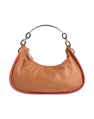 Tod's Woman Handbag Tan Size - Calfskin In Brown