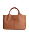 Tod's Woman Handbag Tan Size - Leather In Brown