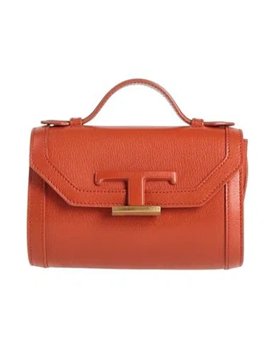 Tod's Woman Handbag Tan Size - Leather In Brown